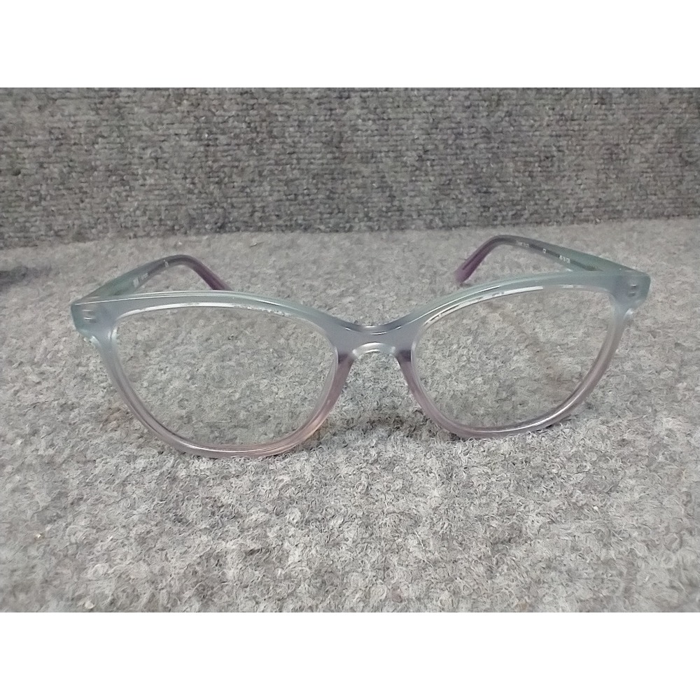 DB4K Europa Eyeglasses Teal Purple Ombre Cat Eye Frames 49-18-135 C2